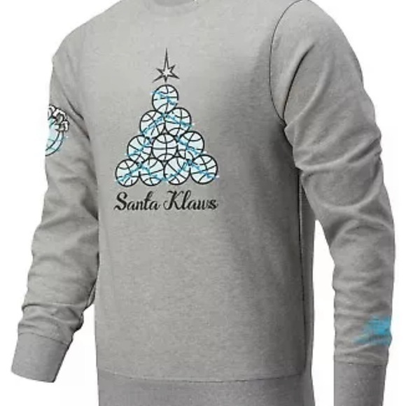 New Balance Other - New Balance Kawhi Leonard Signature Santa Klaws Sweater Crew Neck Size  L  Mens